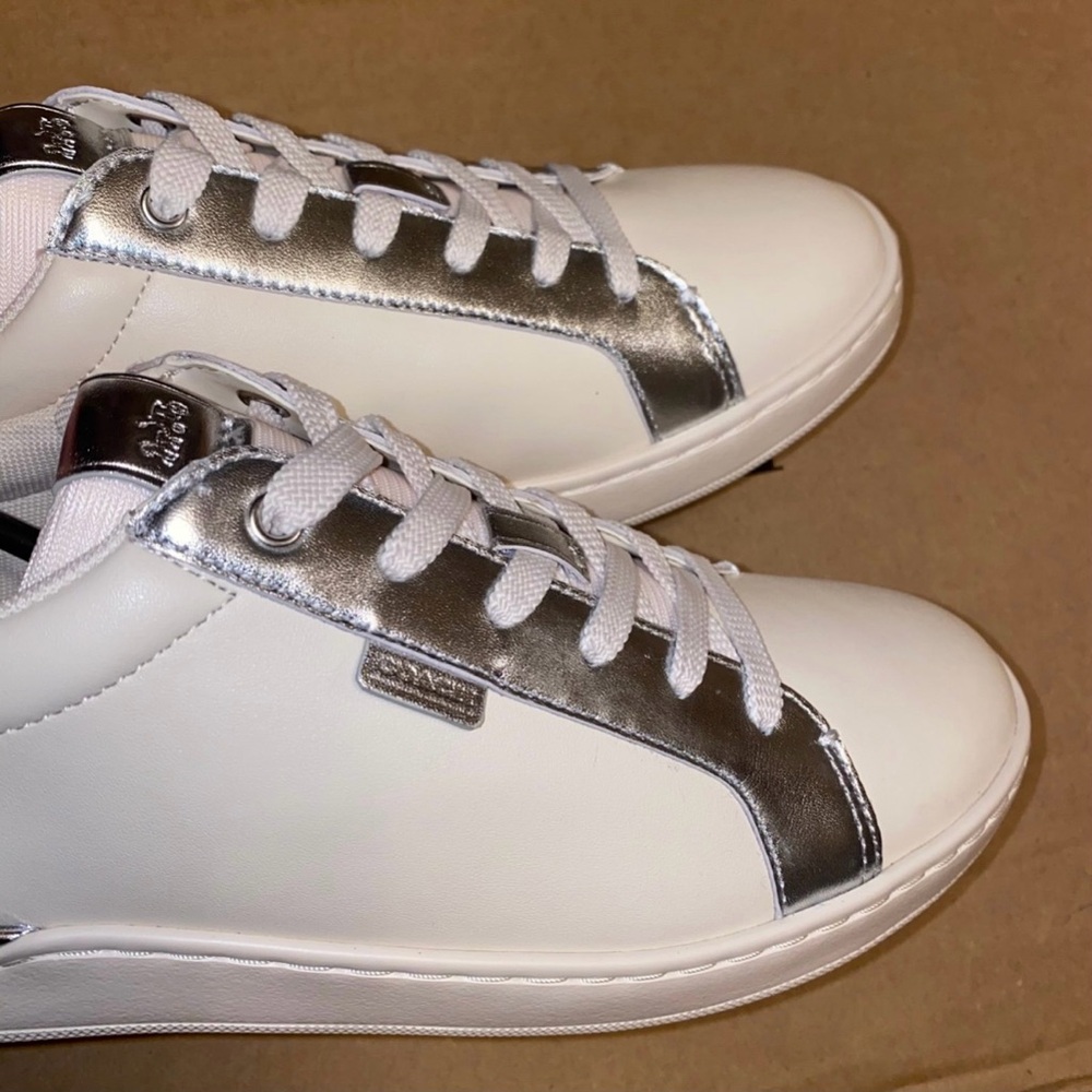 Coach 🤍 Lowline Low Top sneakers 👟 size 10 New in box retail style shoes - Picture 5 of 10